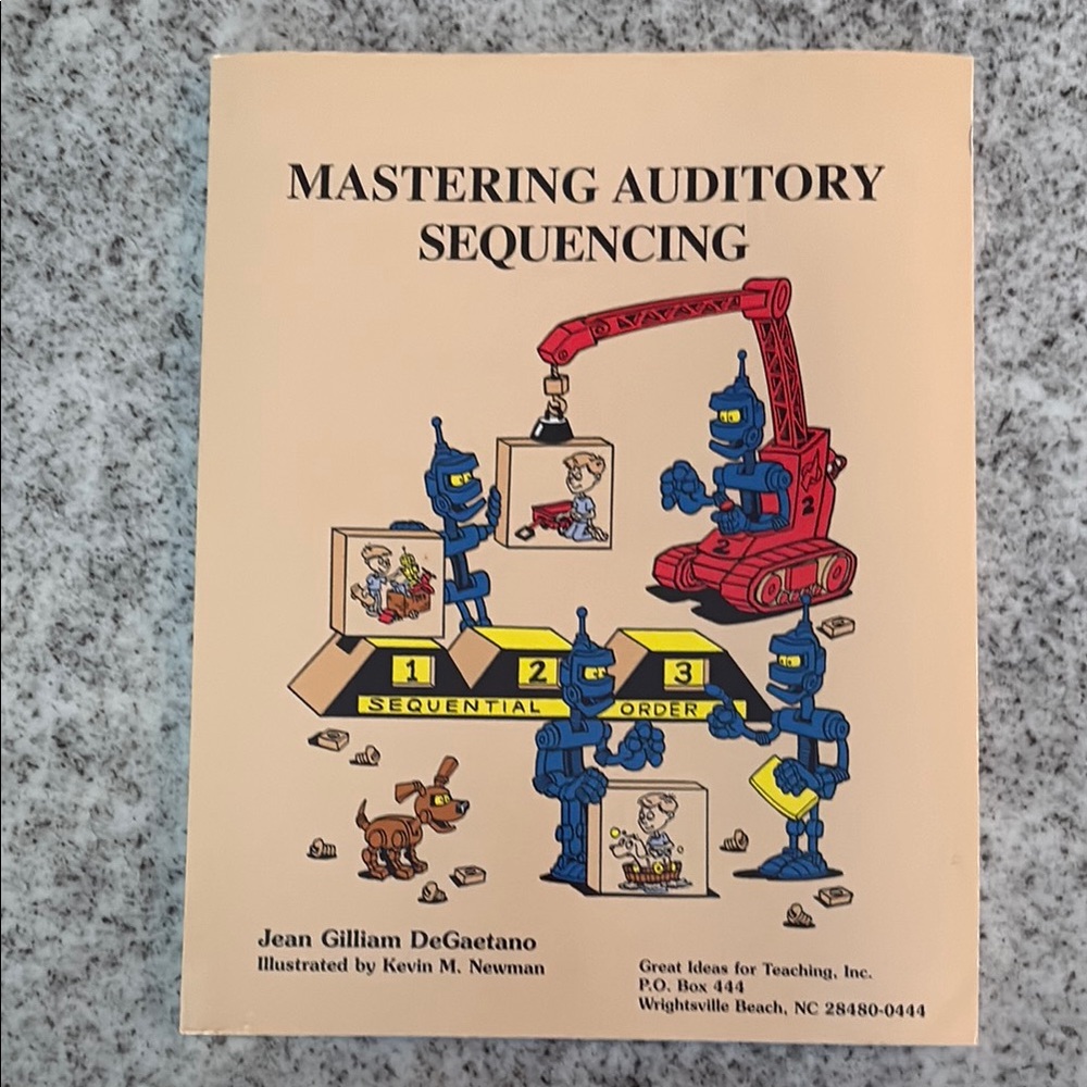 Mastering Auditory Sequencing Book